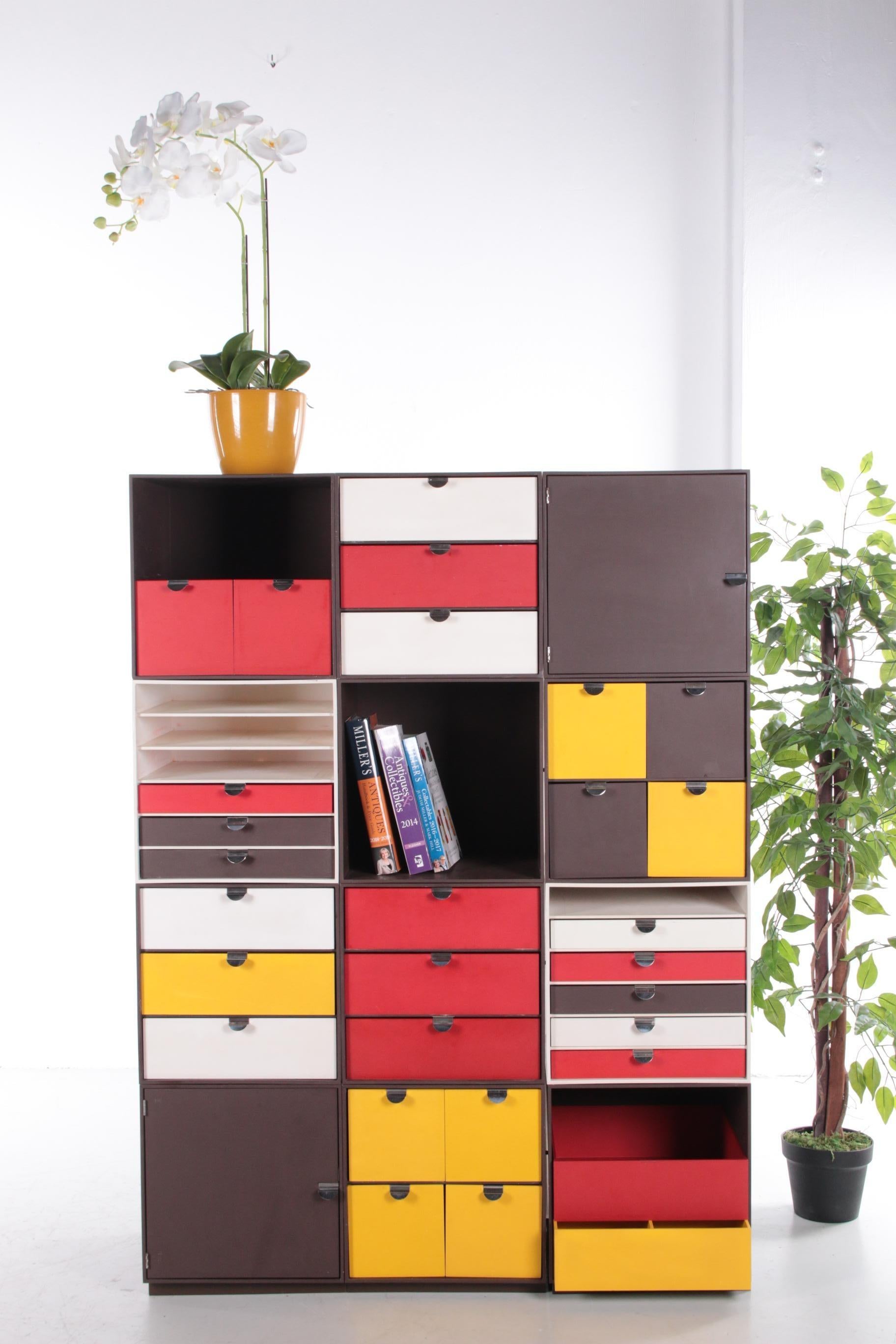 Boîtes de rangement modulaires Palaset Palanox vintage design Ristomatti Ratia  en vente 10