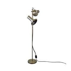 Vintage Pale Gold Floor Lamp, 1960s