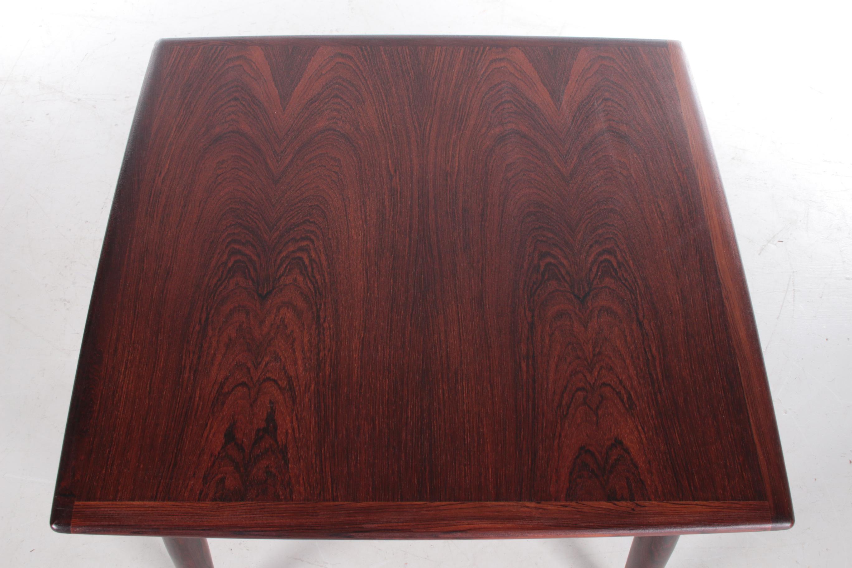 Wood Vintage Darkwood Coffee Table Pure Class 1960s