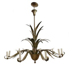 Vintage Palm Tree Chandelier