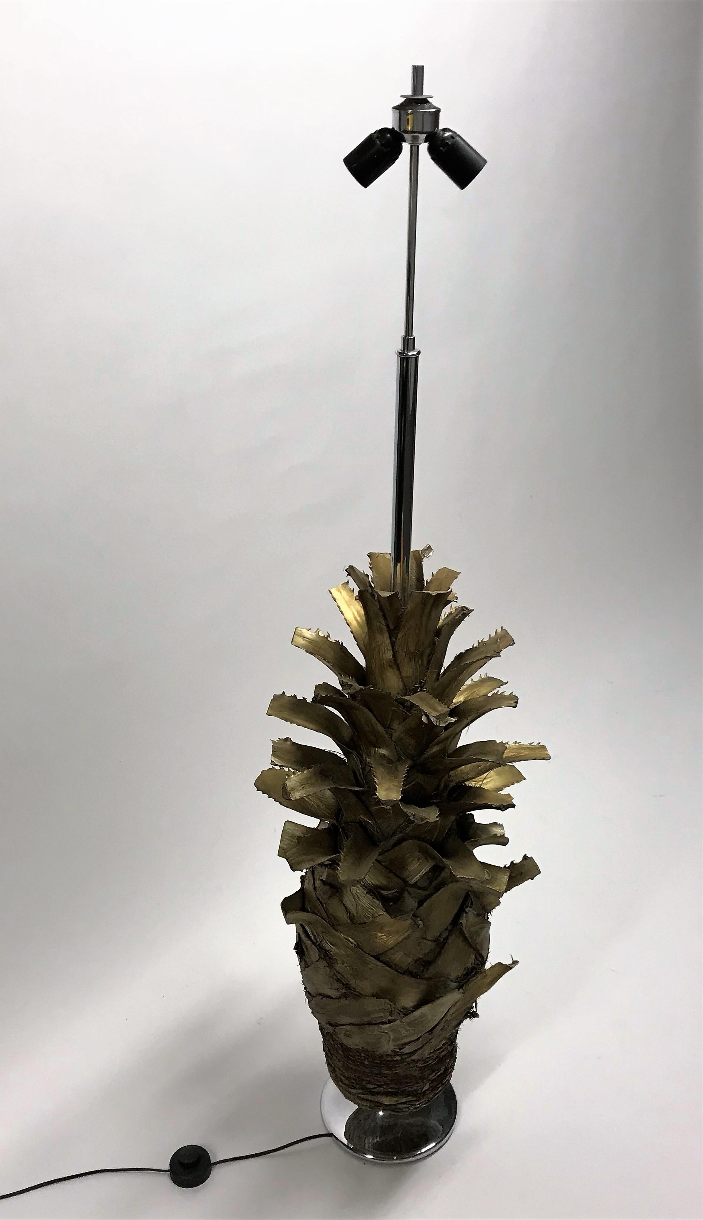 Vintage Palm Tree Floor Lamp, 1960s 2