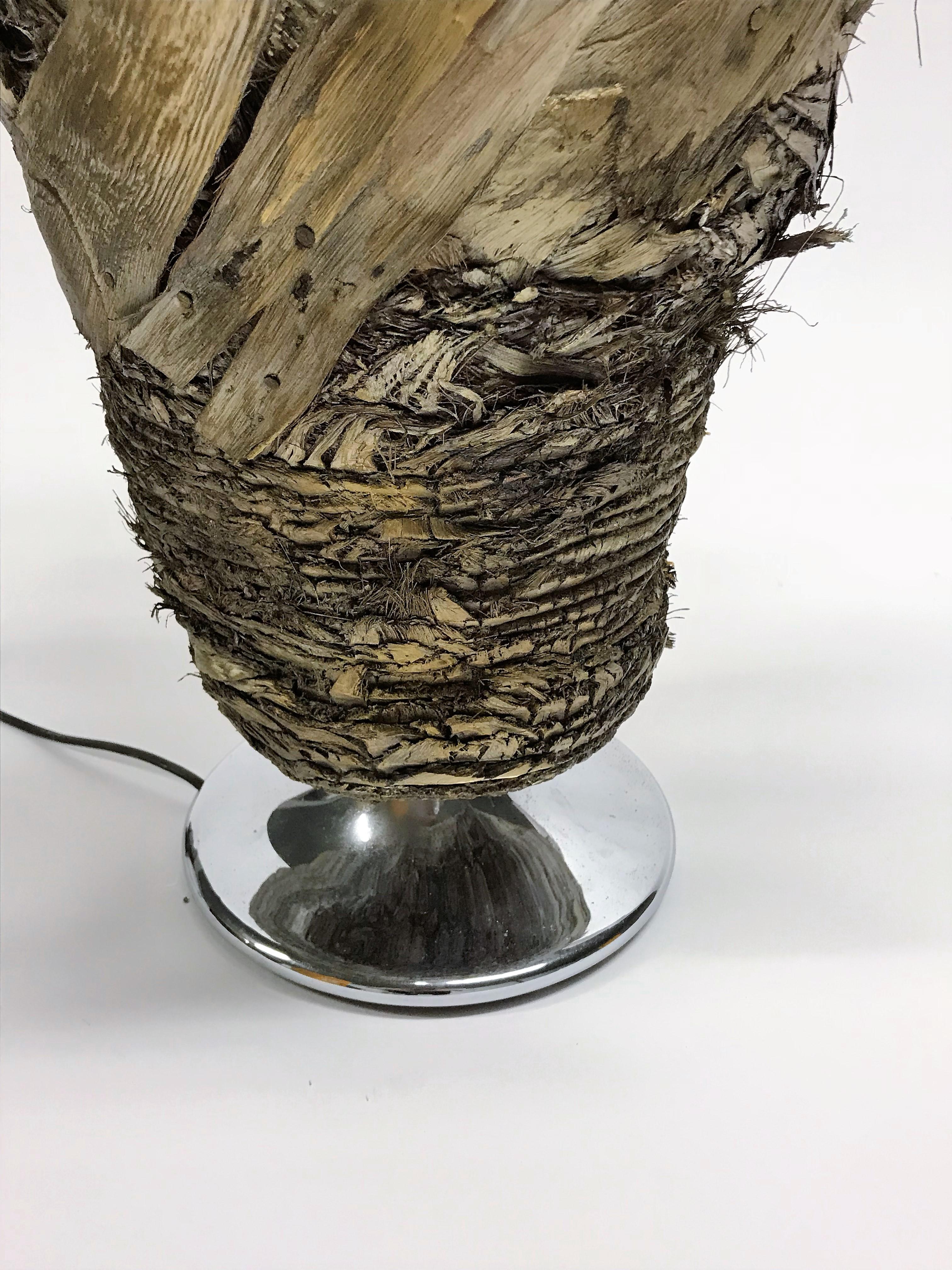 Vintage Palm Tree Floor Lamp, 1960s In Good Condition In HEVERLEE, BE