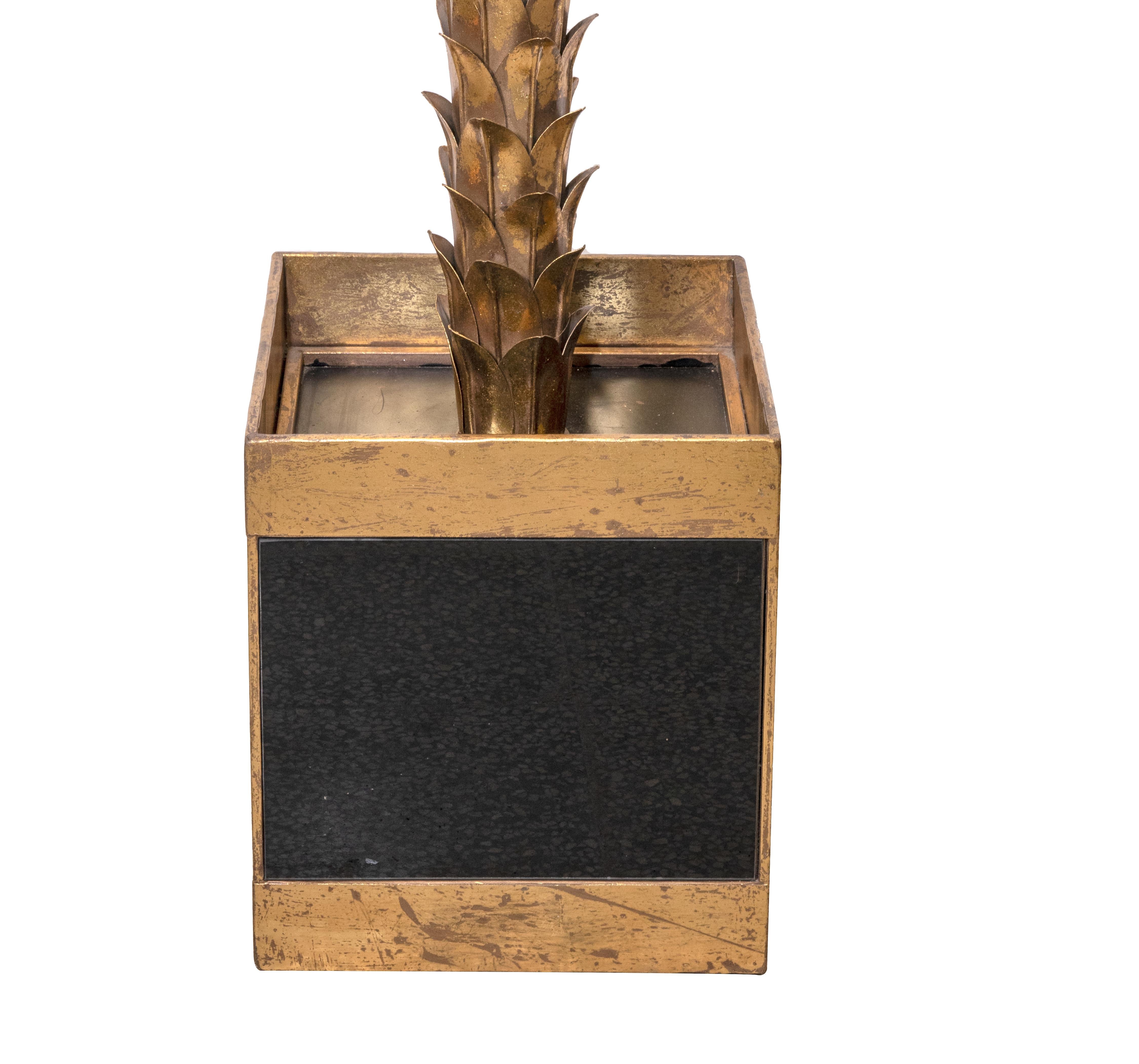 vintage palm tree lamp