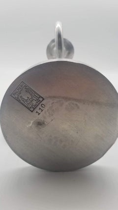 Porte-bougeoir Palmer Smith vintage martelé à la main