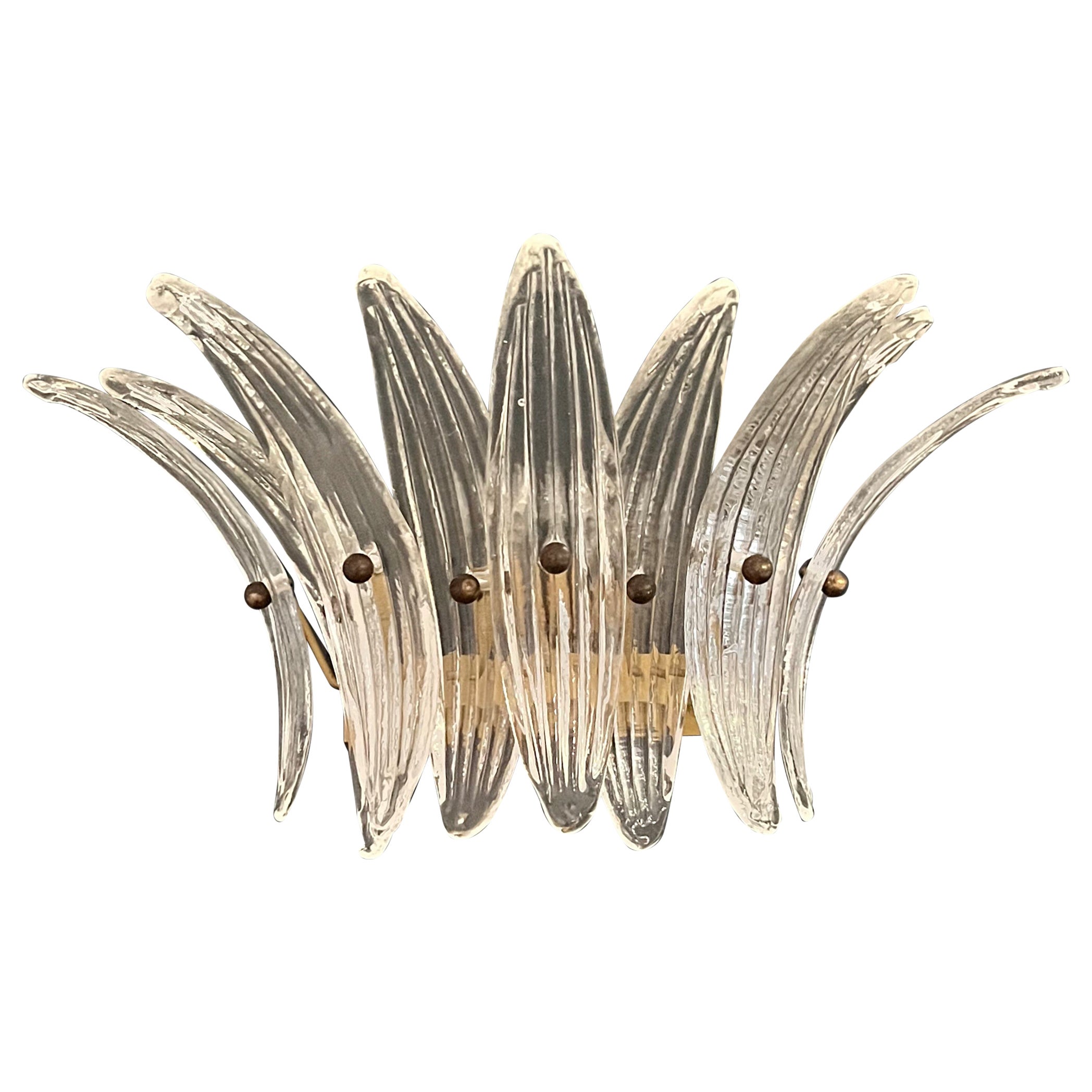 vintage Palmette wall Light