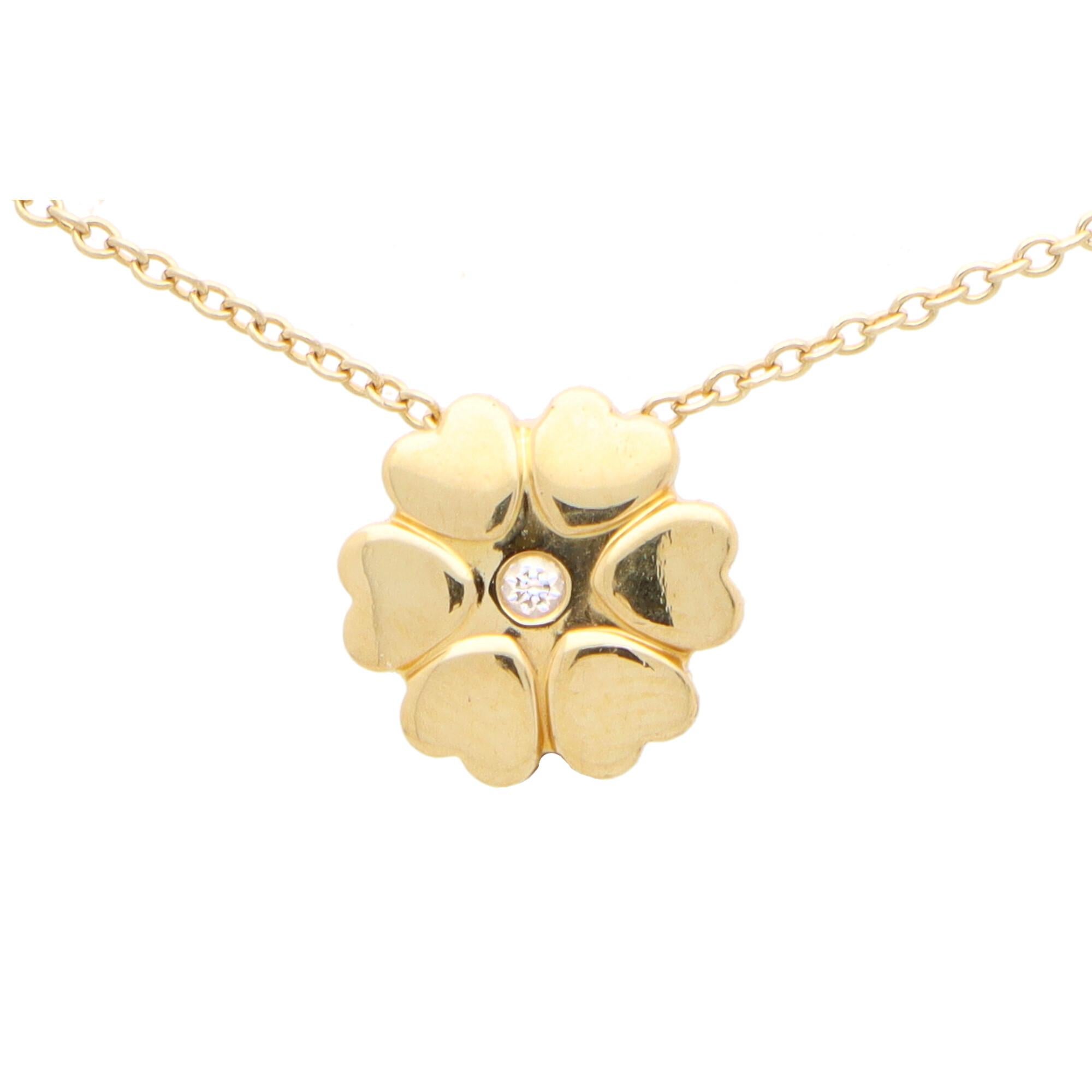 tiffany crown charm necklace