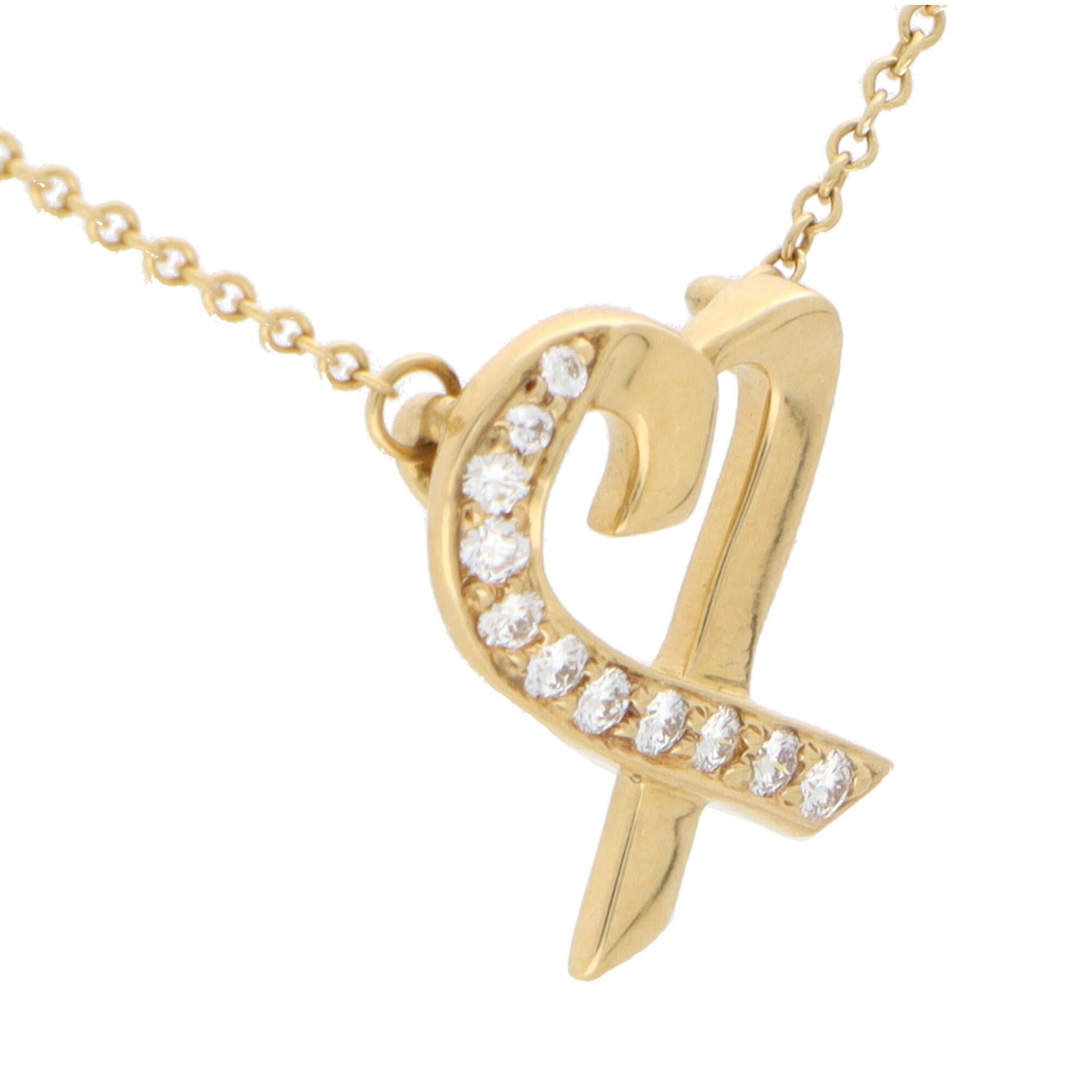 paloma picasso loving heart pendant