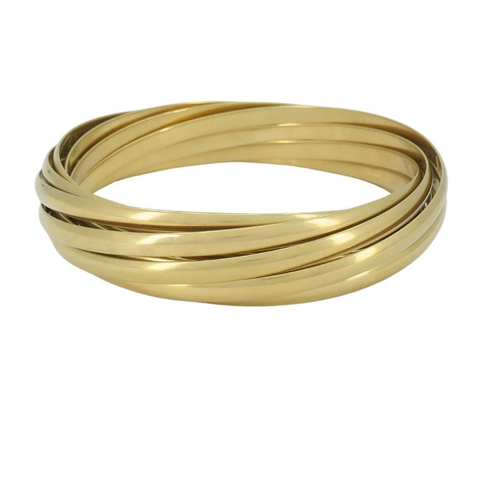 Donna Vintage Paloma Picasso for Tiffany & Co. Melody 9 Bangle Bracelet in vendita