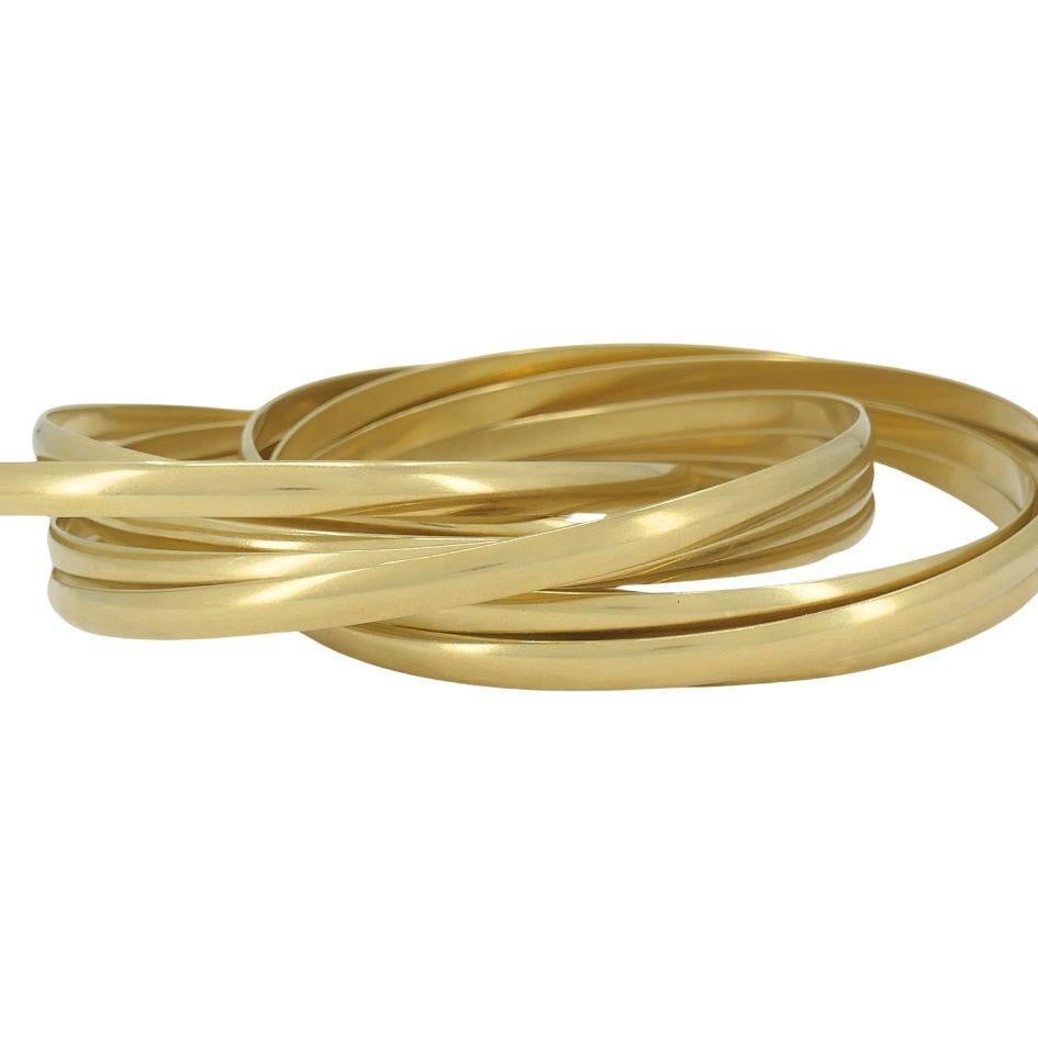 Paloma Picasso for Tiffany & Co. d'epoca. Bracciale Melody 9 Bangle in vendita 4