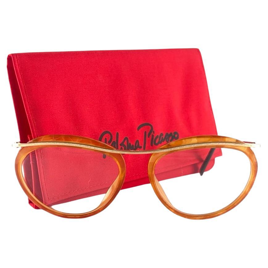 Vintage Paloma Picasso Reading 3724 Avant Garde 1980'S Made Germany Sunglasses For Sale