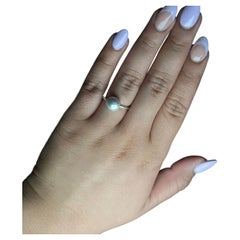 Anello vintage Pandora in argento sterling con perla, 2,1 grammi