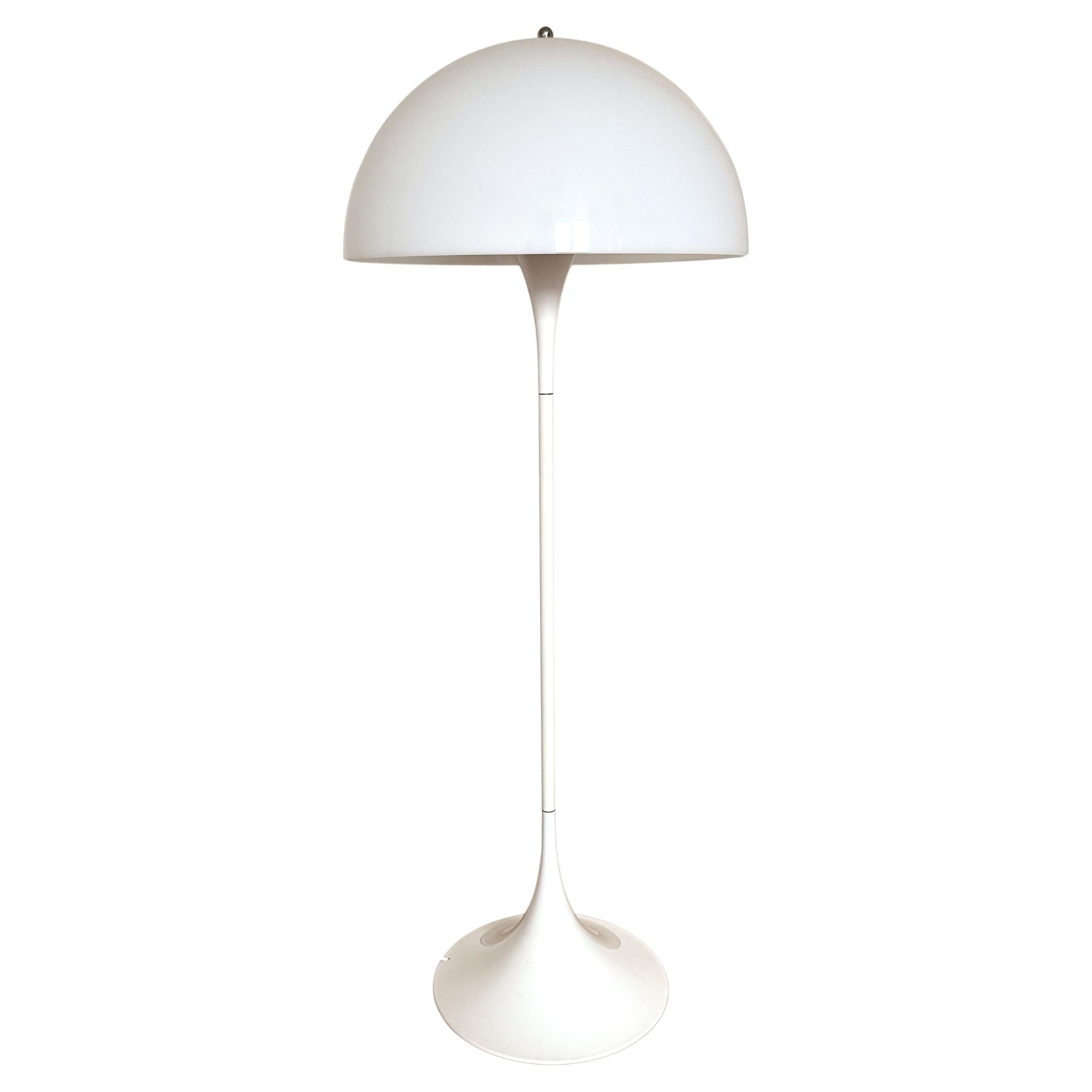Lámpara de pie Vintage Panthella de Verner Panton para Louis Poulsen en venta