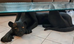 Vintage Panther Coffee Table