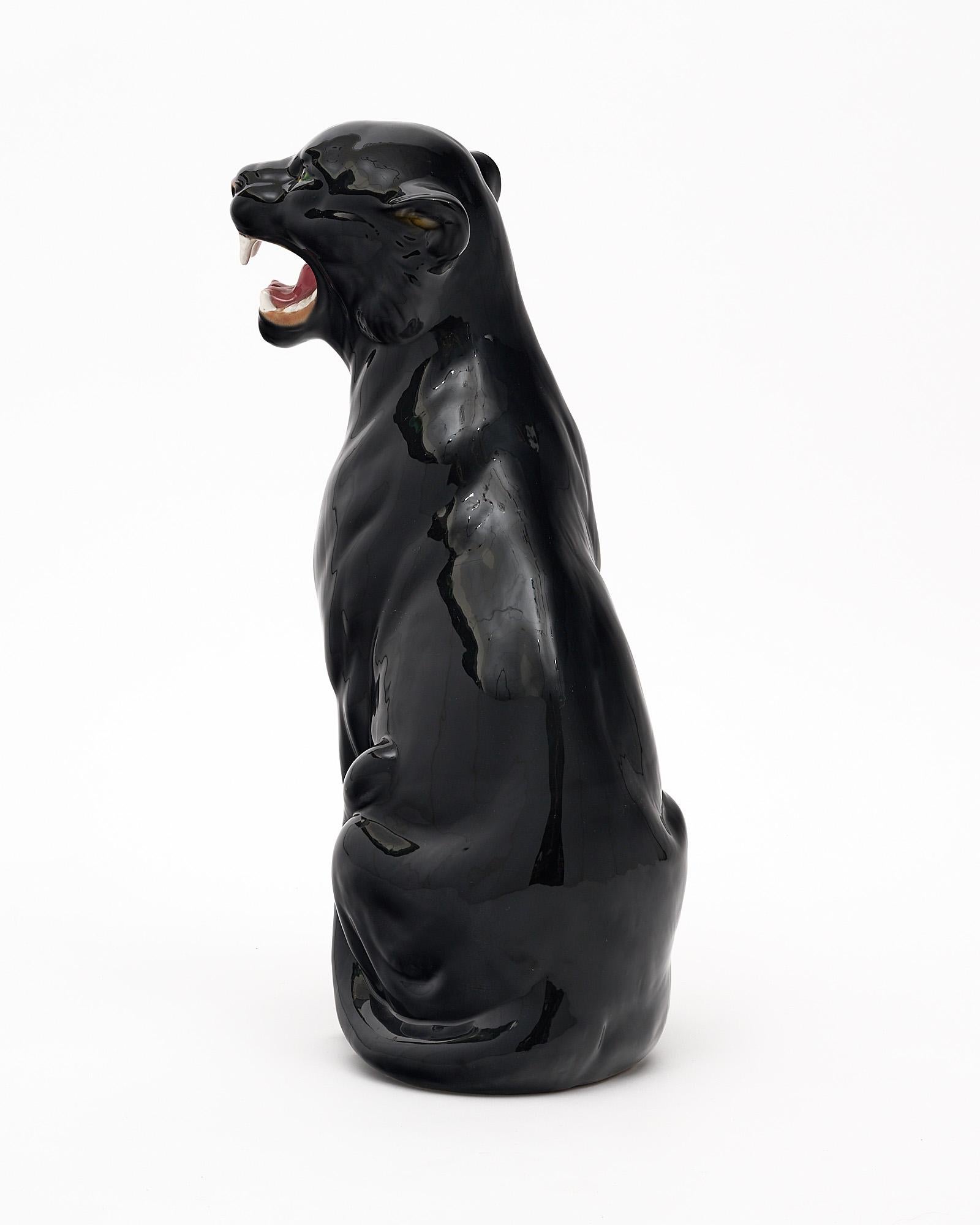 Vintage Panther Sculpture For Sale at 1stDibs