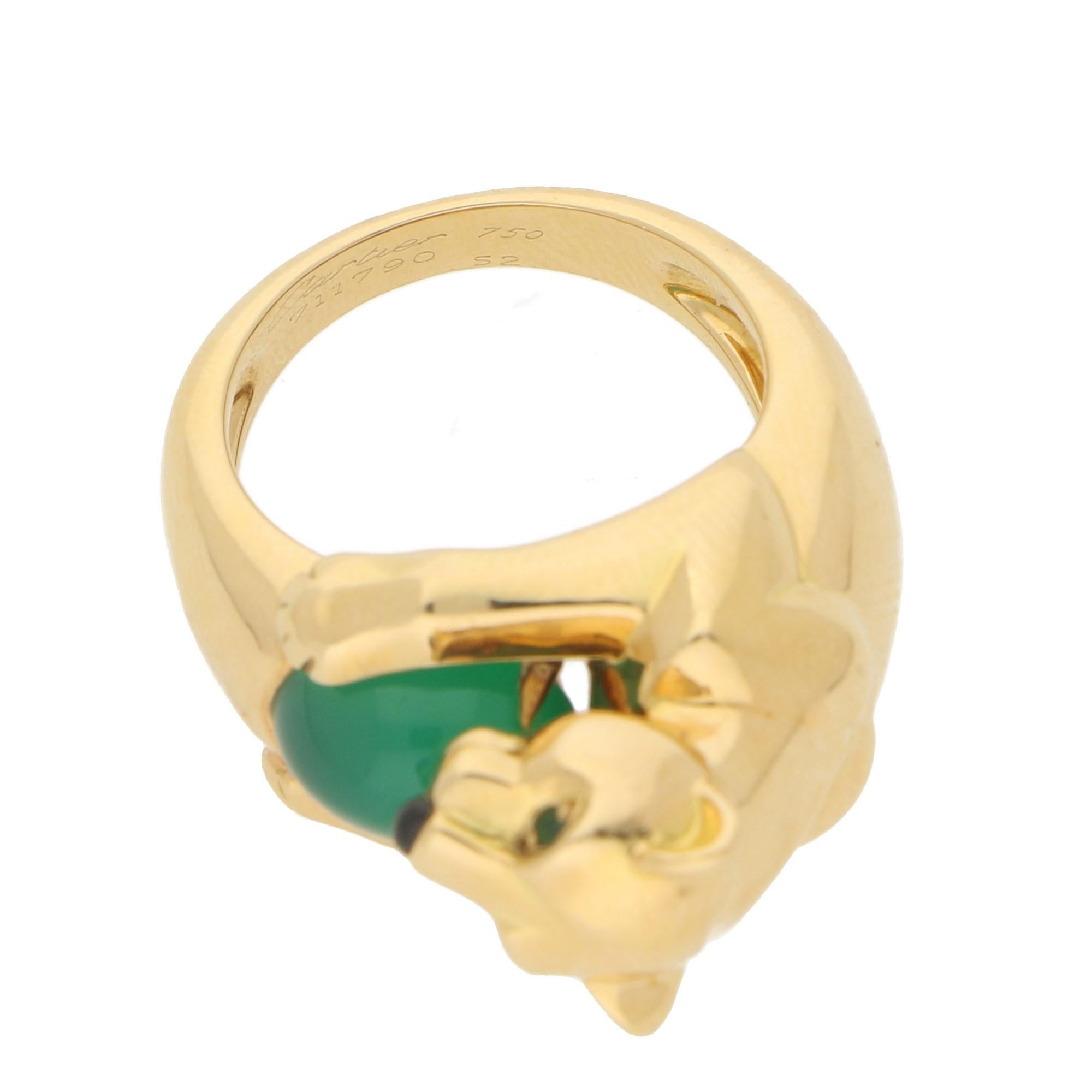 vintage cartier panther ring