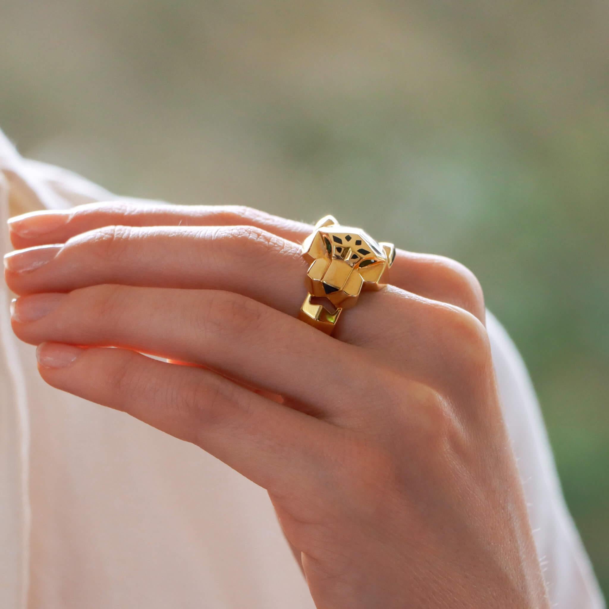 cartier ring tijger
