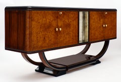 Vintage Paolo Buffa Style Burled Buffet