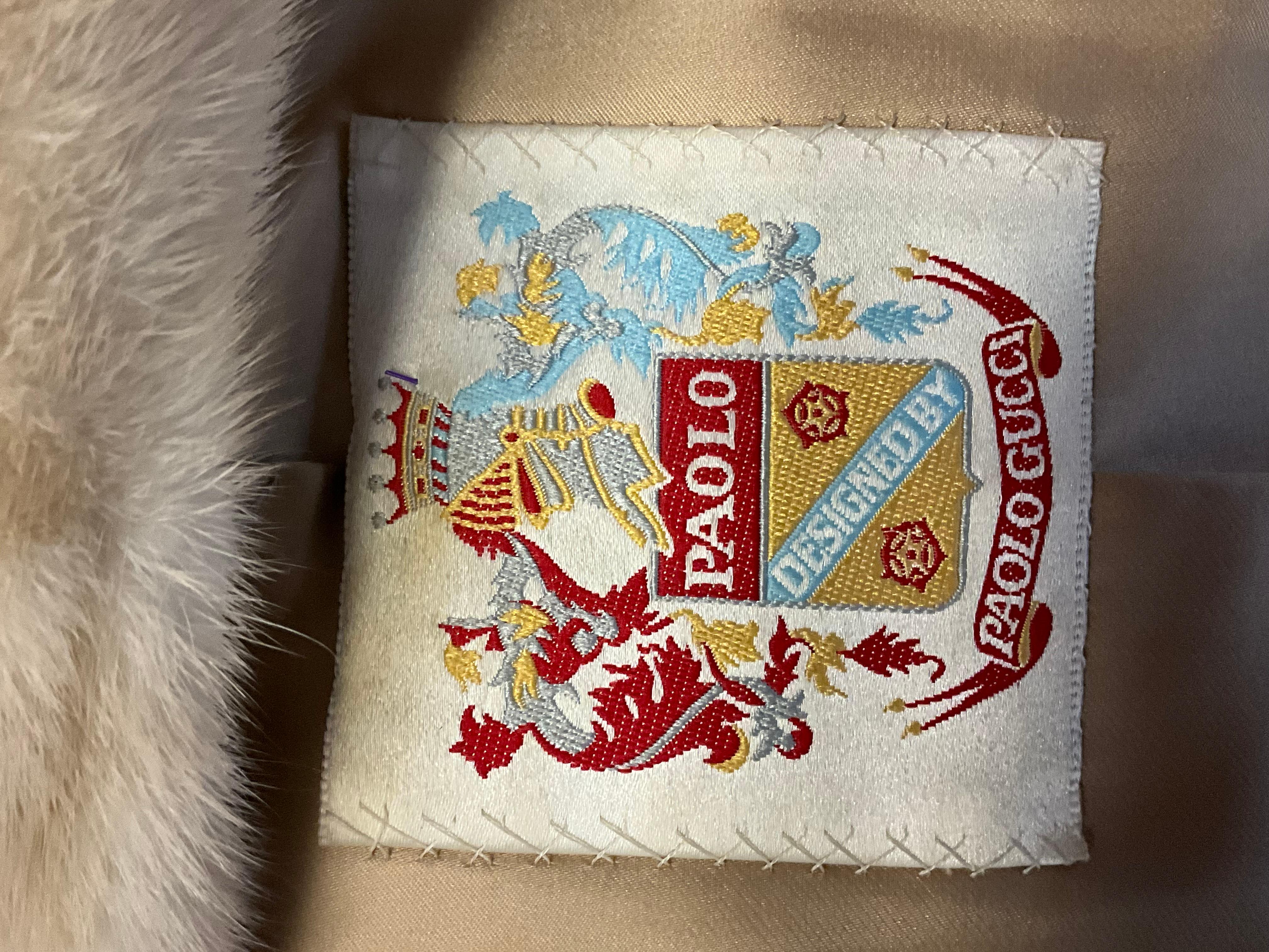 Vintage Paolo Gucci Mink Coat 4