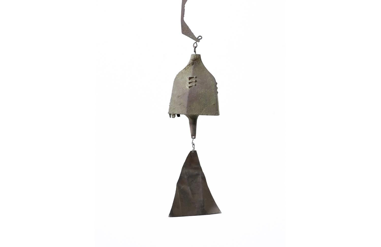Bronzeskulptur Wind-Chime-Glocke von Paolo Soleri für Arcosanti, Vintage  (amerikanisch) im Angebot
