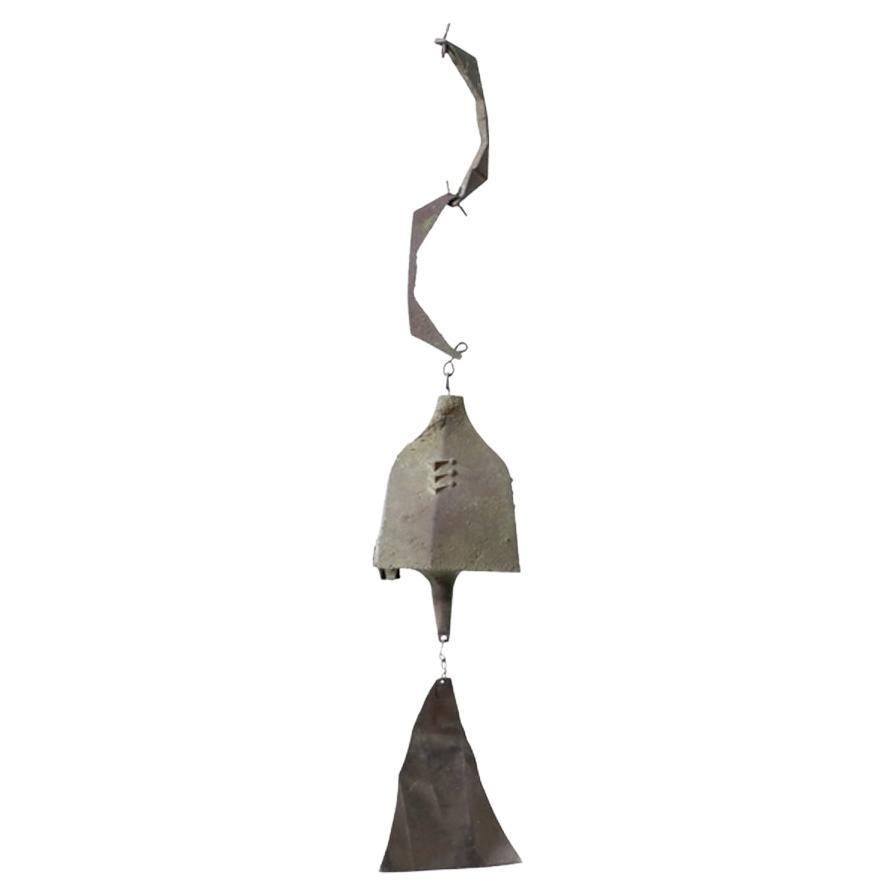 Bronzeskulptur Wind-Chime-Glocke von Paolo Soleri für Arcosanti, Vintage 