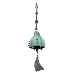 Vintage Paolo Soleri Bronze Wind Chime Bell for Arcosanti