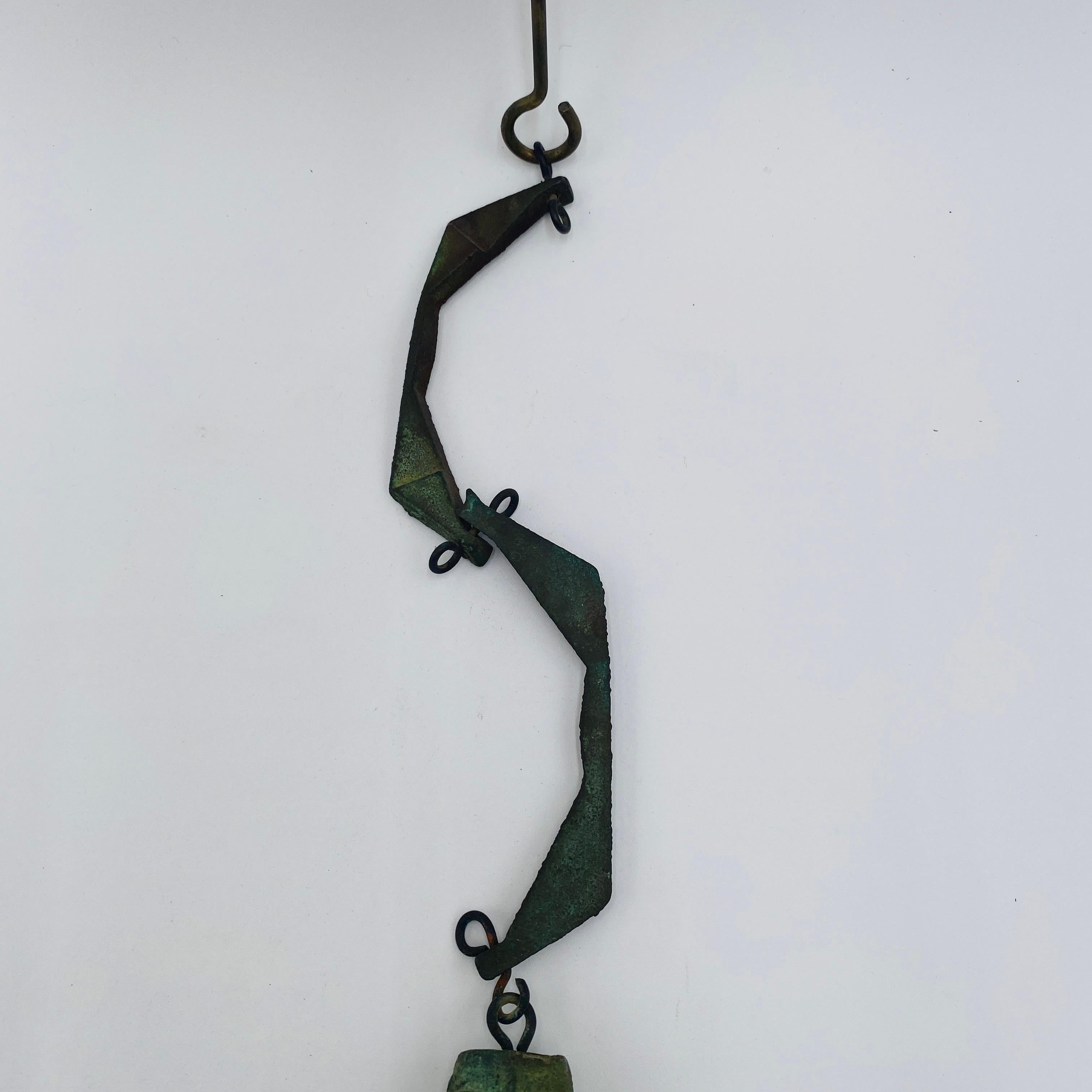 American Vintage Paolo Soleri Bronze Windbell, c. 1970