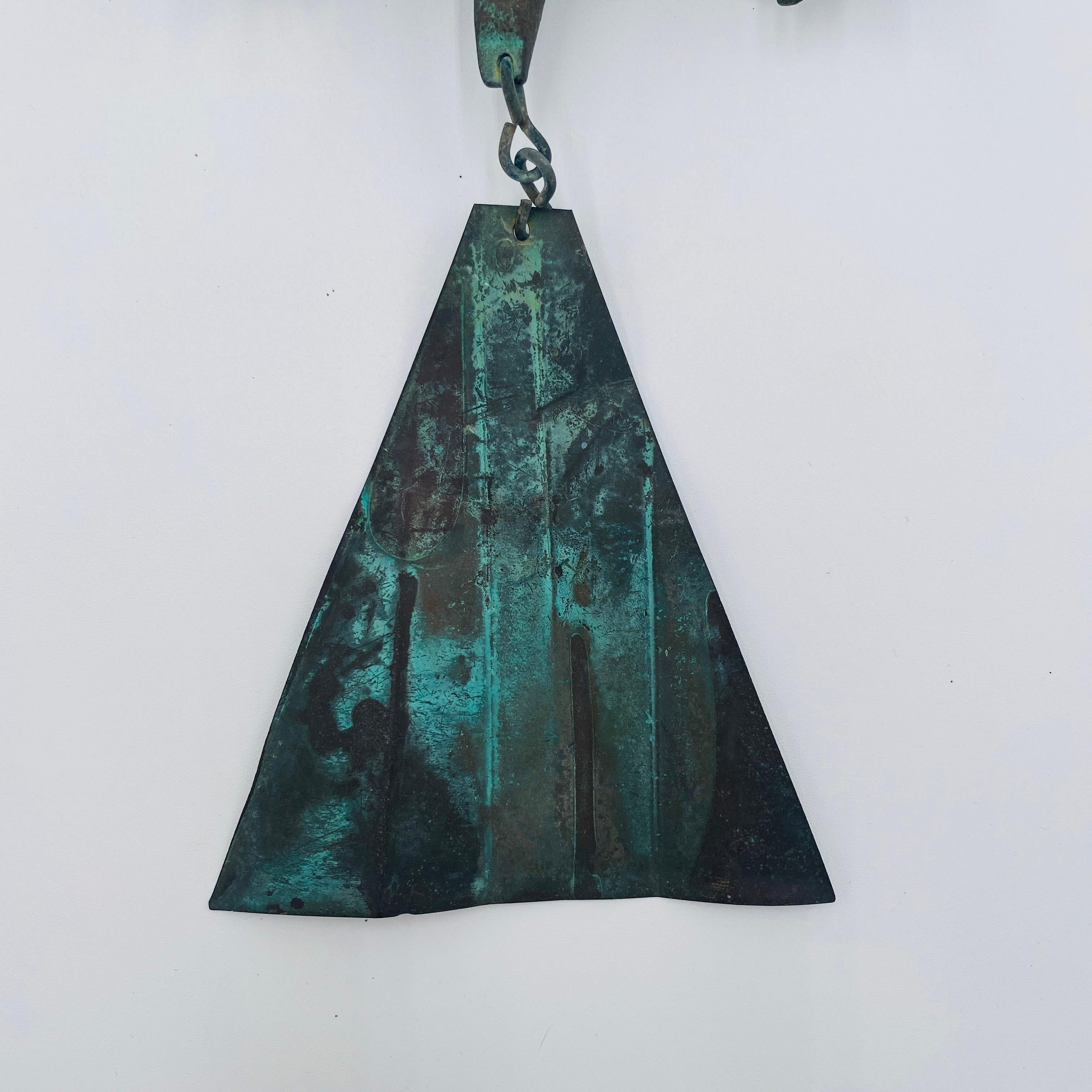 Vintage Paolo Soleri Bronze Windbell, c. 1970 In Good Condition In San Juan Capistrano, CA