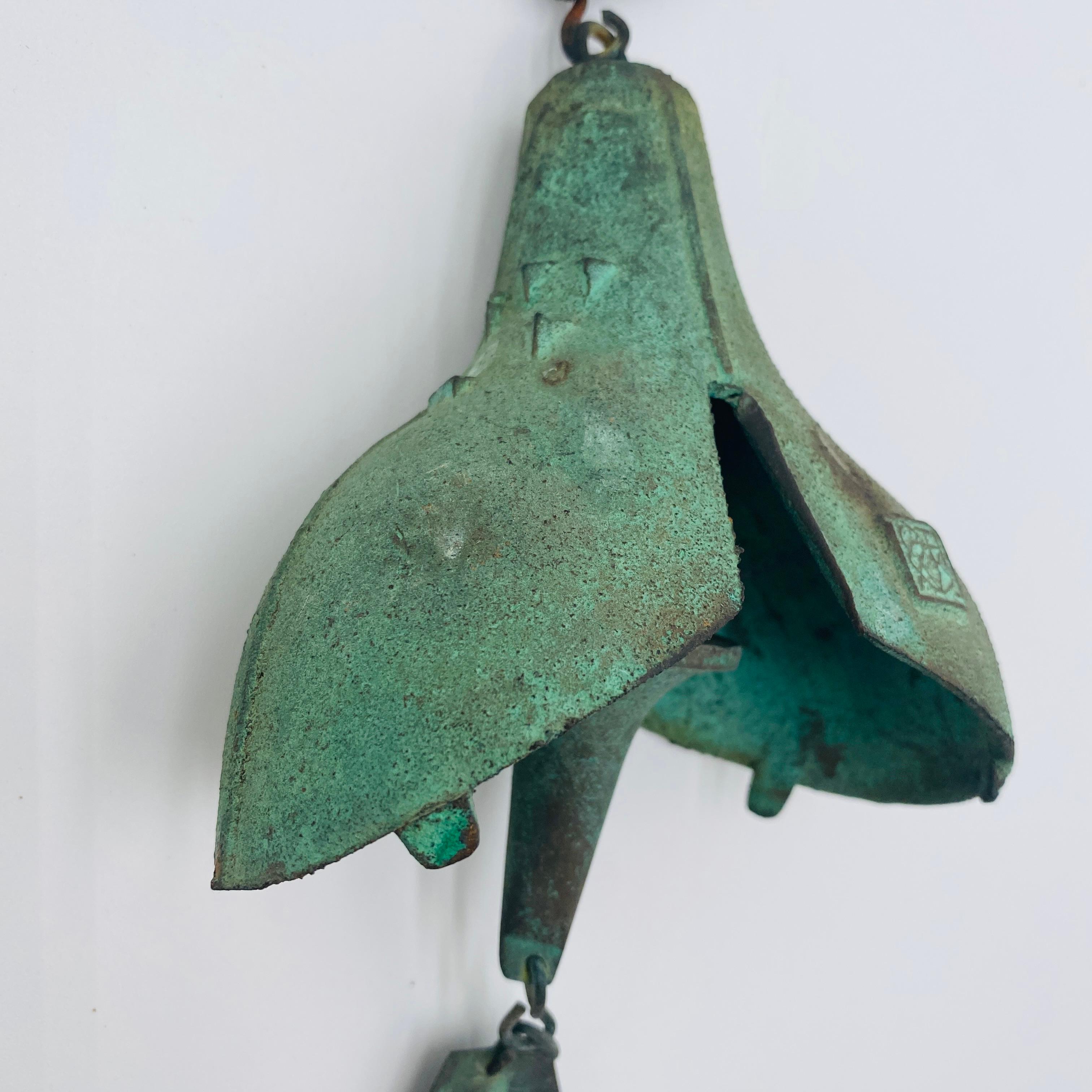 Late 20th Century Vintage Paolo Soleri Bronze Windbell, c. 1970