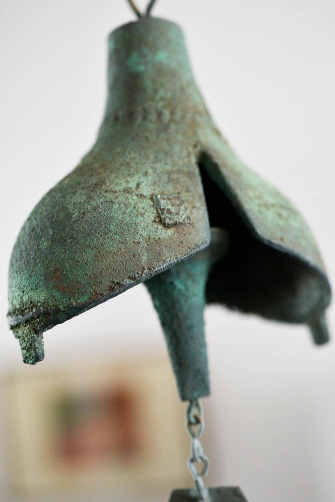 Vintage Paolo Soleri Bronze Windbell, ca. 1970 1