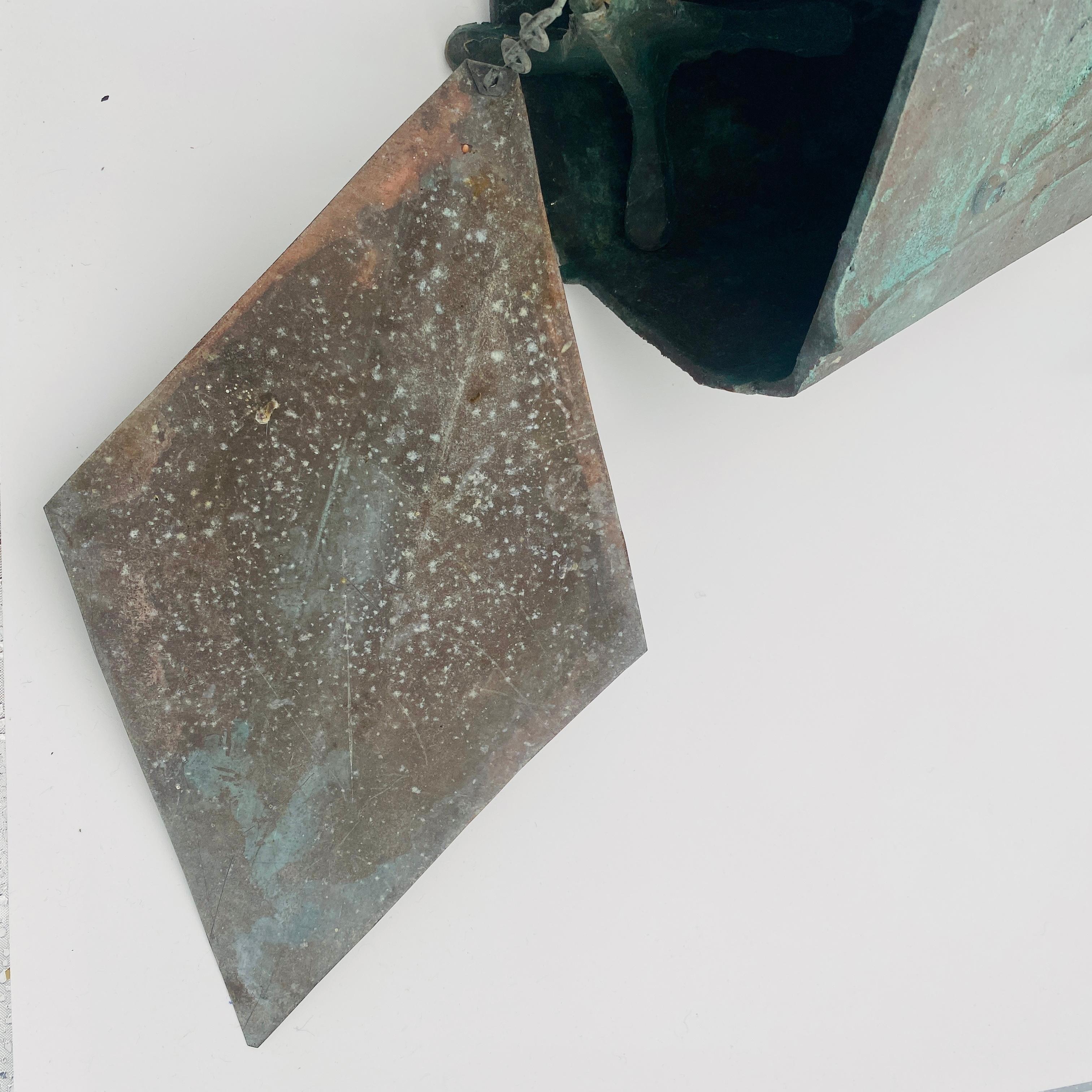 Chimère vintage Paolo Soleri en bronze massif à remontoir cloche 1970 Bon état à San Juan Capistrano, CA