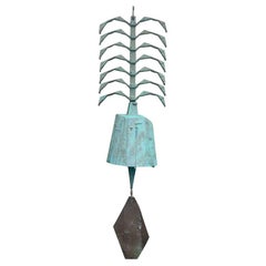 Vintage Paolo Soleri Patinated Bronze Windbell