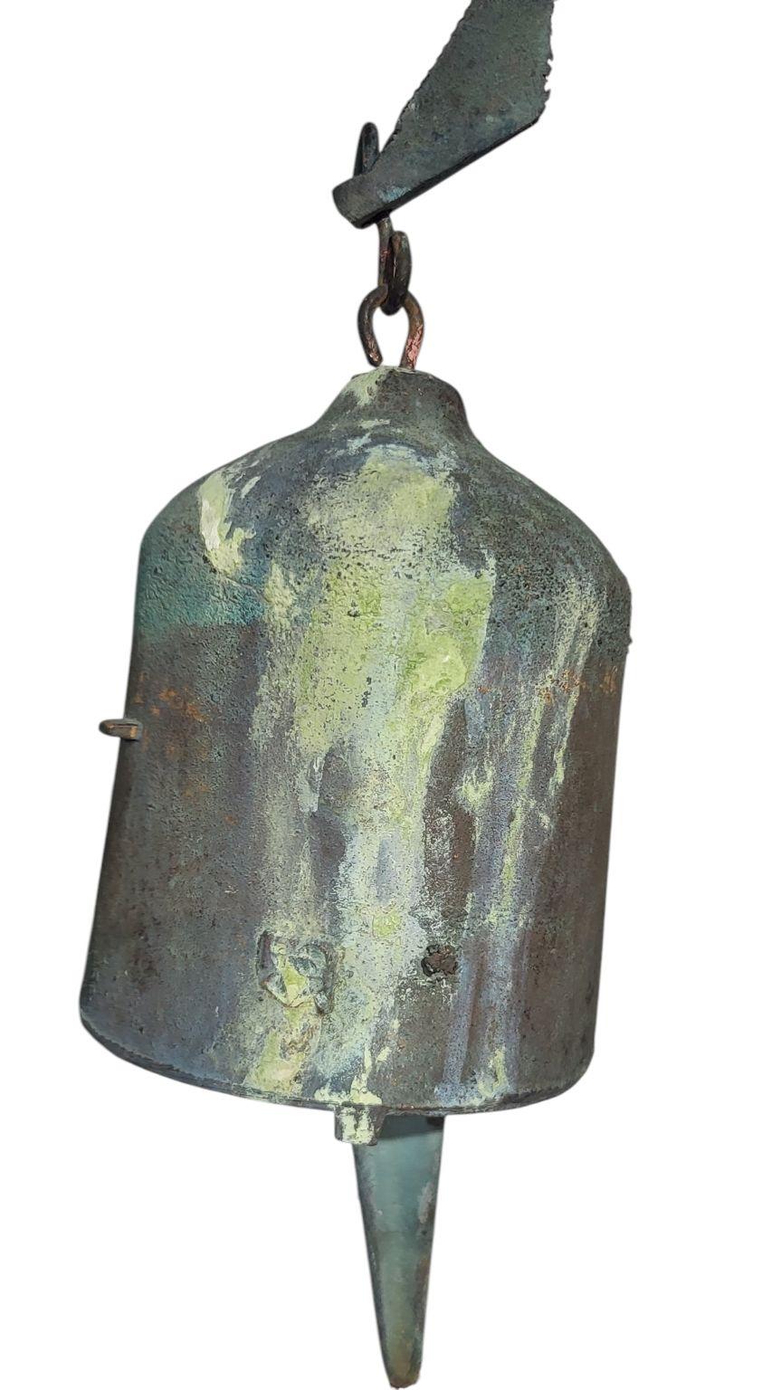 Vintage Paolo Soleri Set di cinque campane a vento C.C. 1960 in vendita 3