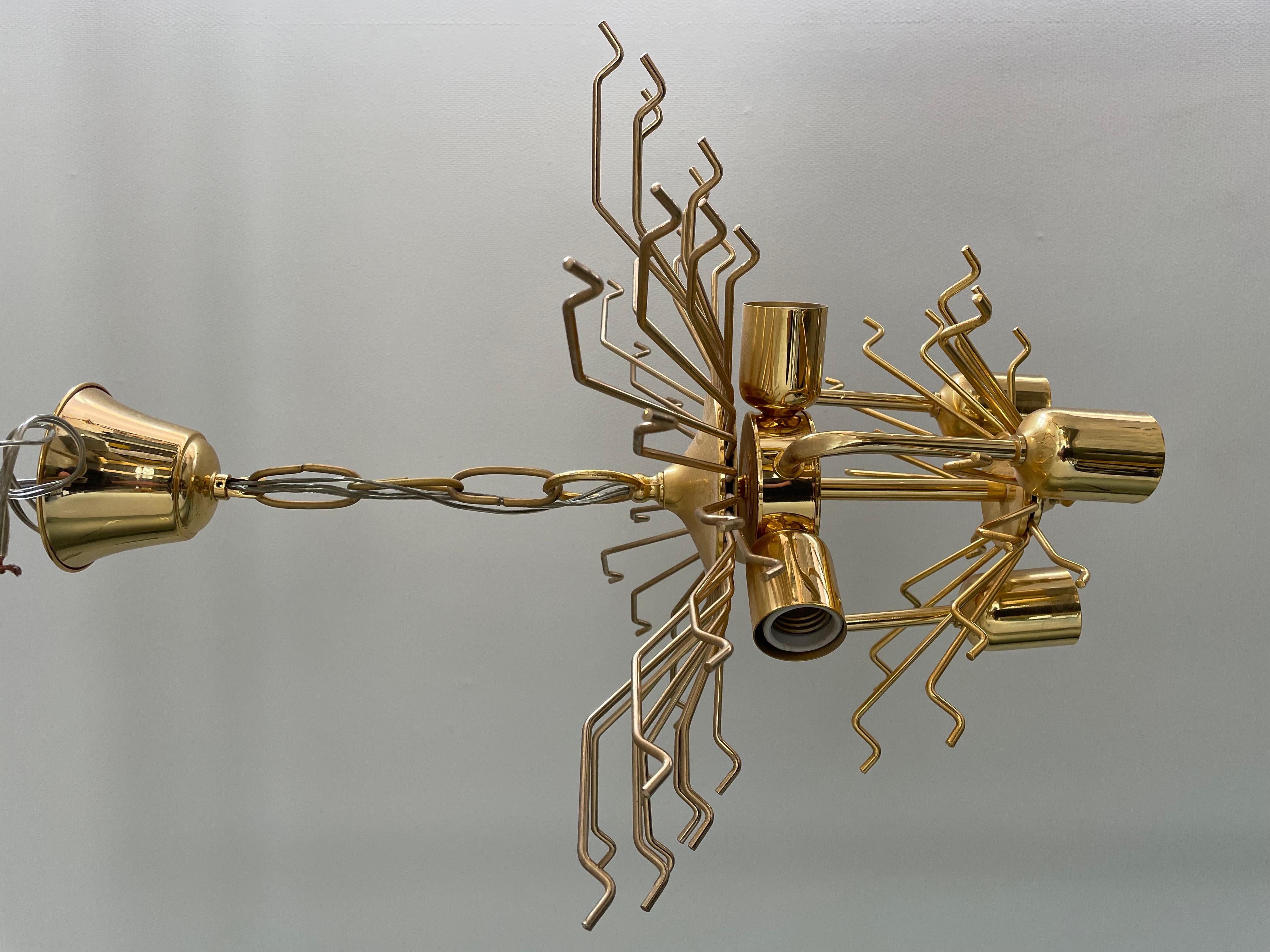 Italian Vintage Paolo Venini Chandelier, 1970s For Sale