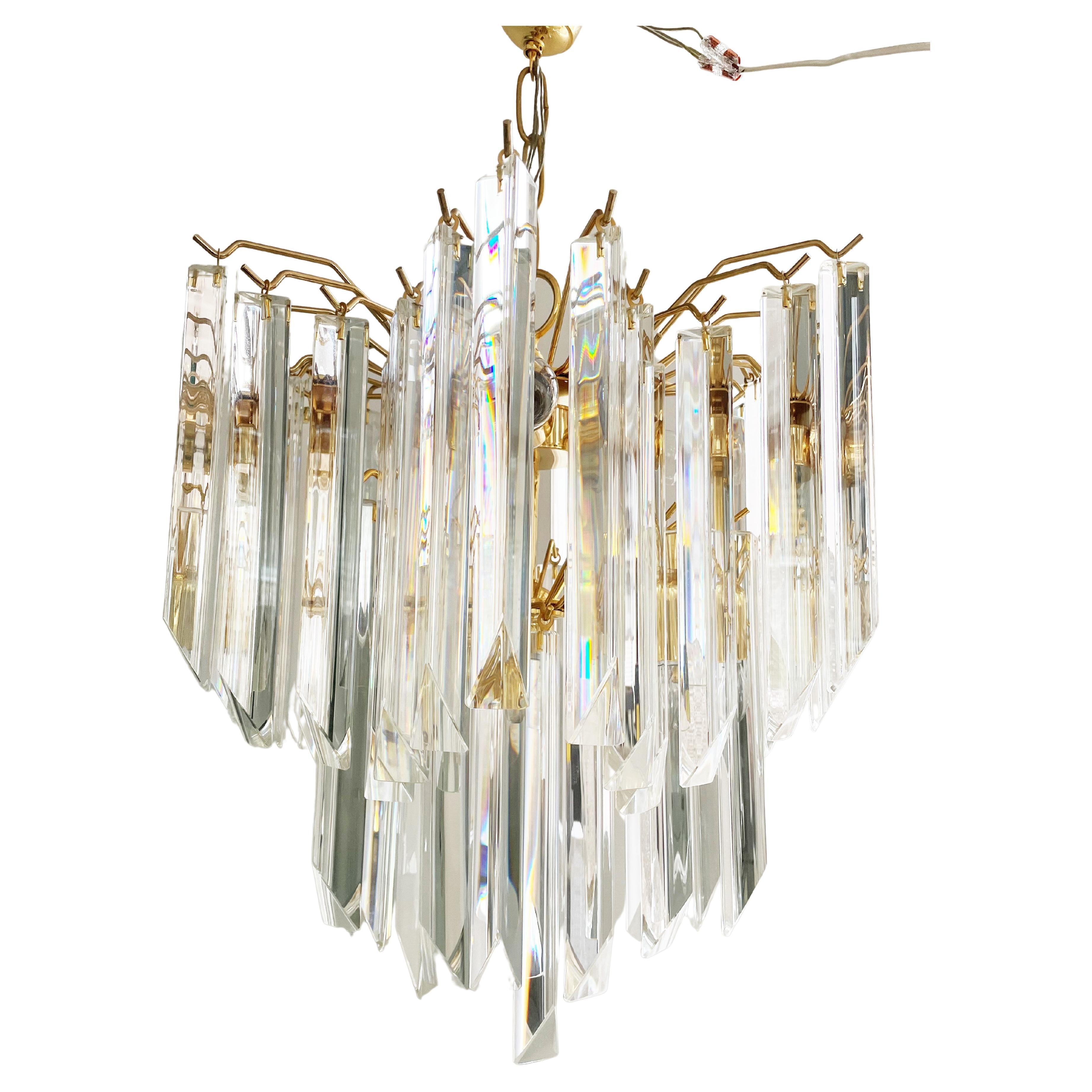 Vintage Paolo Venini Chandelier, 1970s For Sale