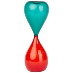 Vintage Paolo Venini Incalmo Clessidra Hourglass, circa 1950