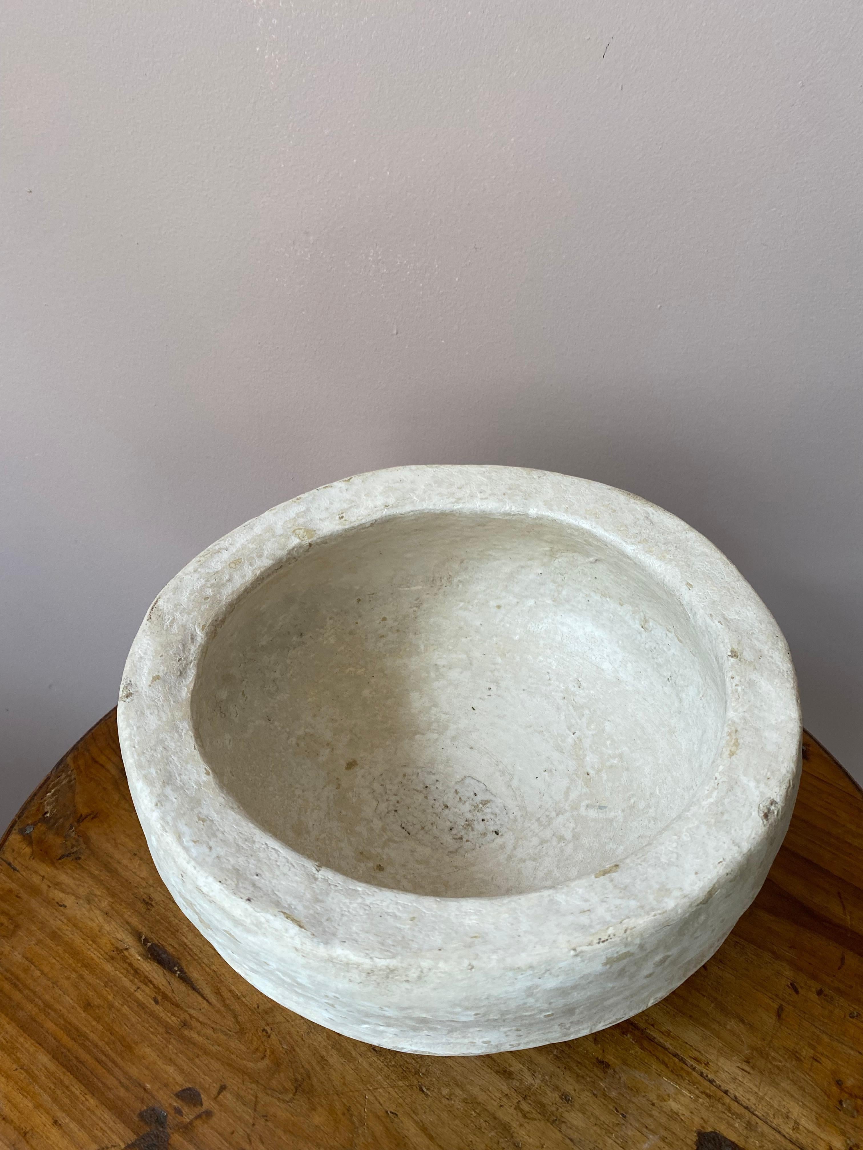 Anglo-Indian Vintage paper mached bowl For Sale
