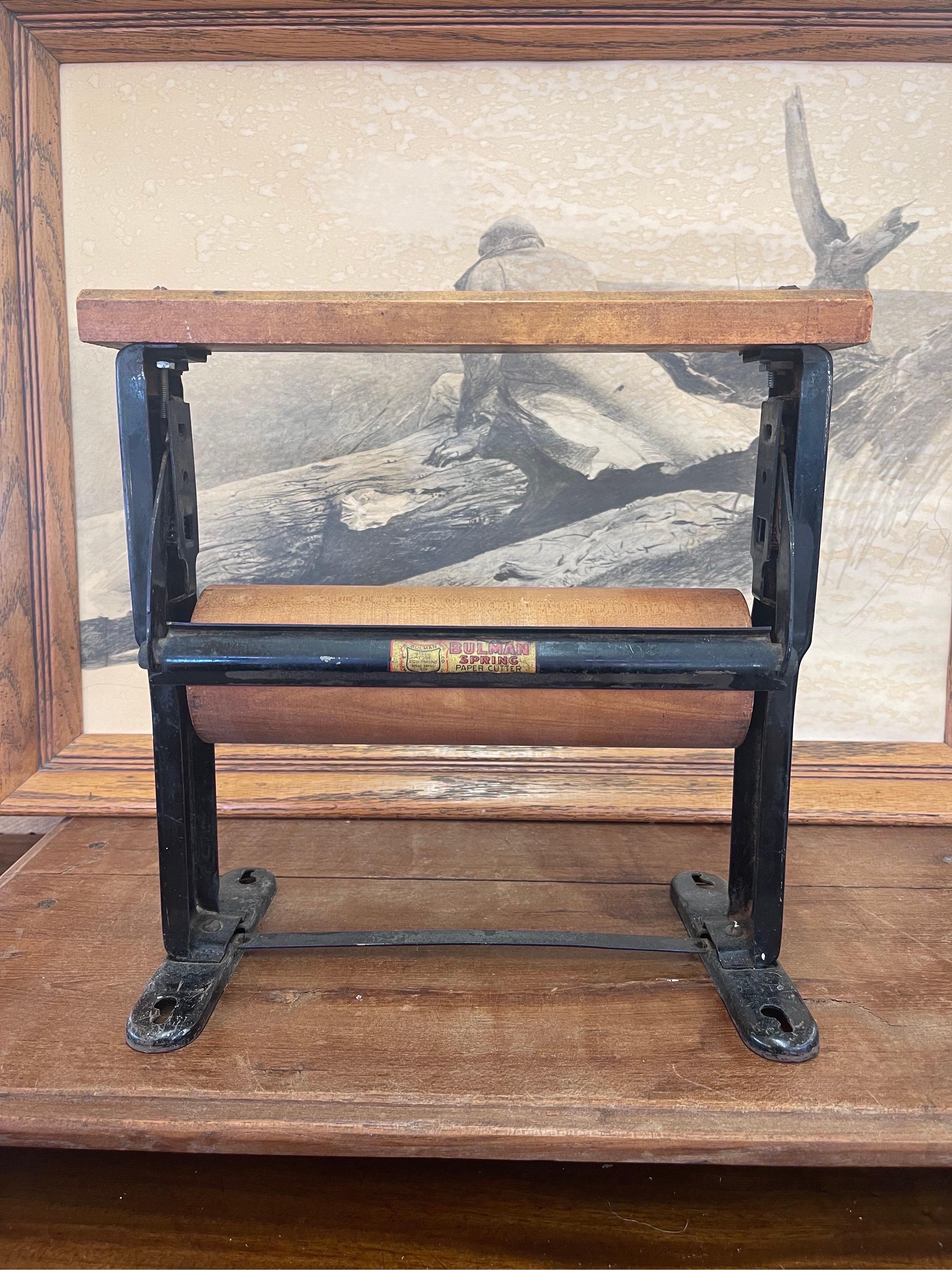 This item is Made with Wood and Cast Iron or Similar Material. All Movable Parts are in Good Condition. Vintage Condition Consistent with Age as Pictured.

Dimensions. 12 1/2 W ; 6 D ; 12 H