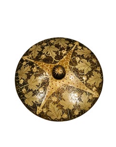 Vintage Papier Mâché Round Box