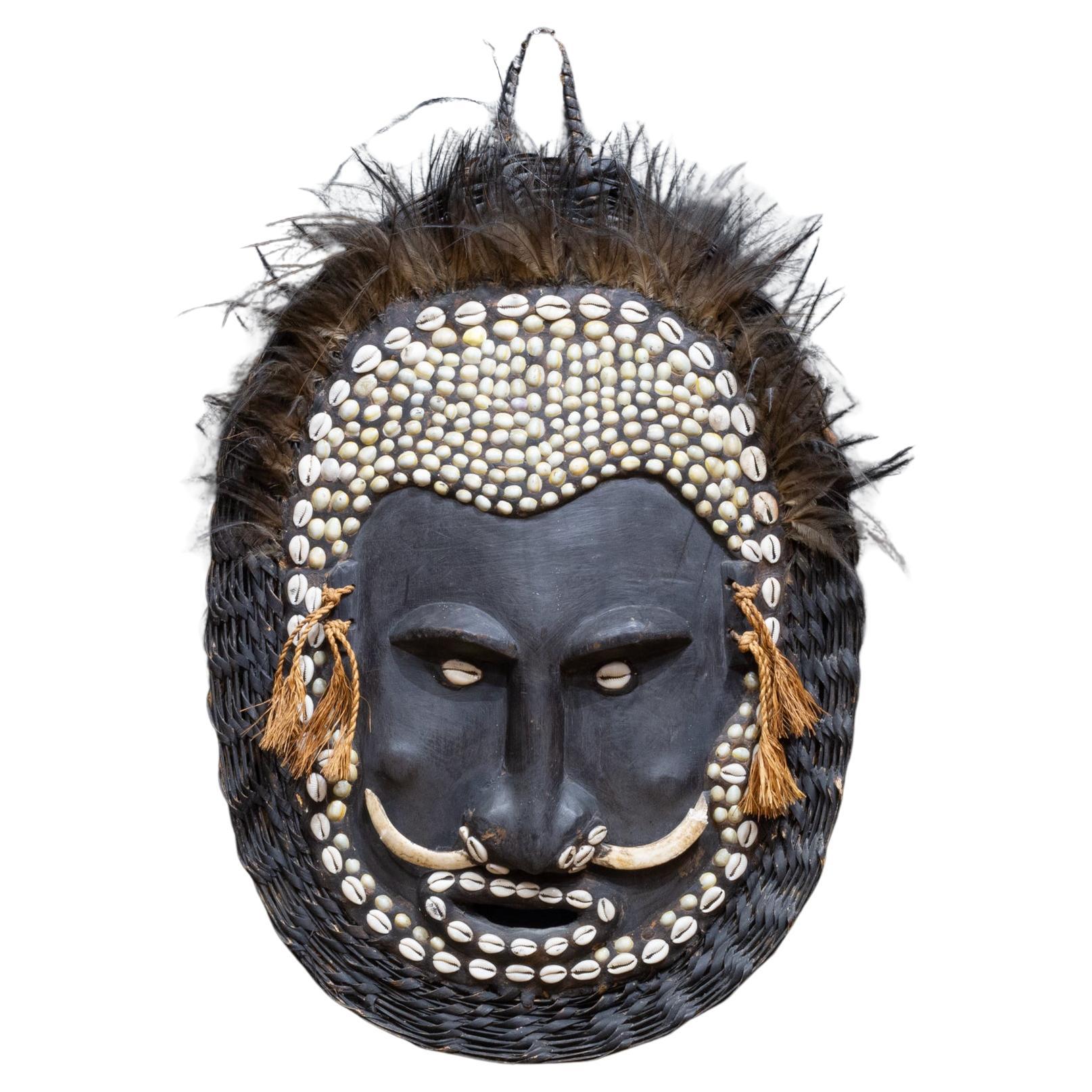 Funeral-Maske aus Papua-Neuguinea, 1950-1960, Vintage