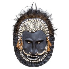 Maschera funeraria d'epoca della Papua Nuova Guinea, 1950-1960 ca.