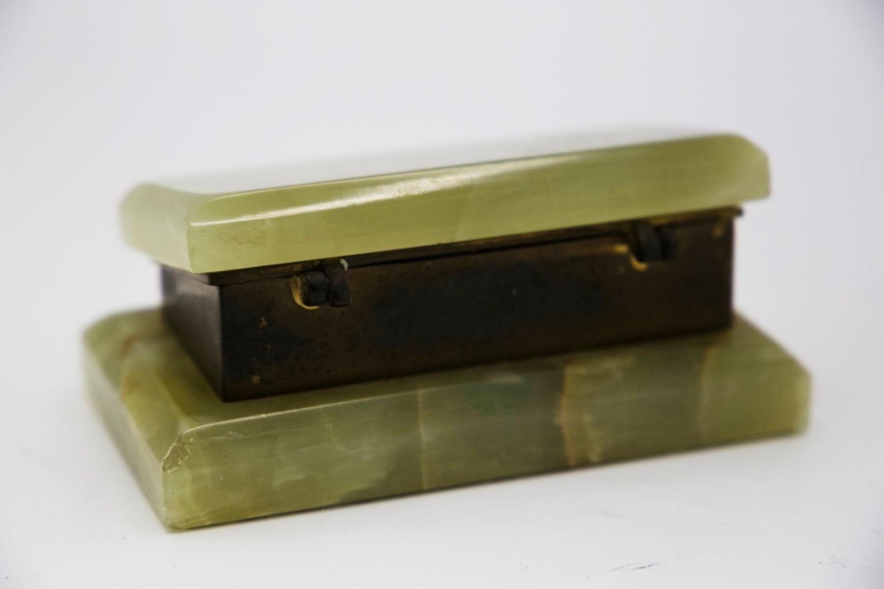 Vintage Parchment Pillbox For Sale 1