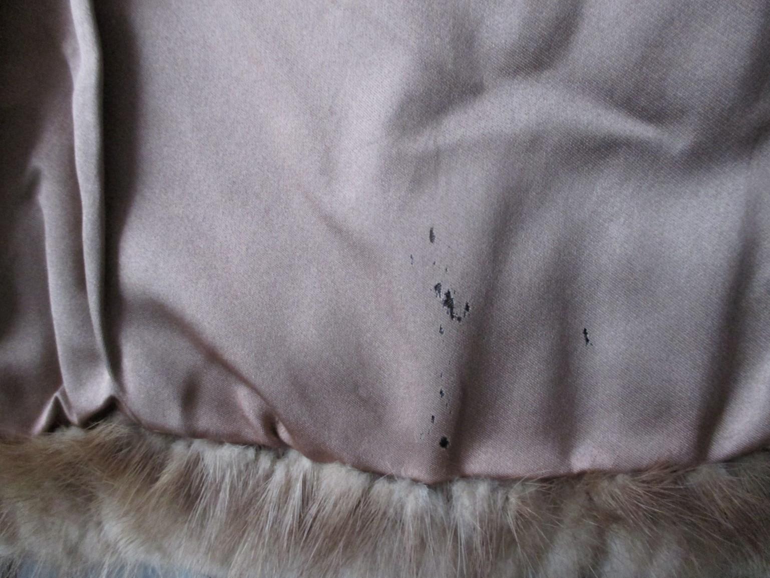 Vintage Paris Chevron Mink fur coat 3