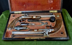 Vintage Parisian Dueling Pistols