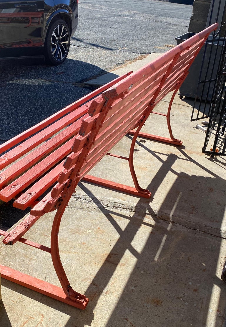 Vintage Park Bench for the Garden For Sale at 1stDibs