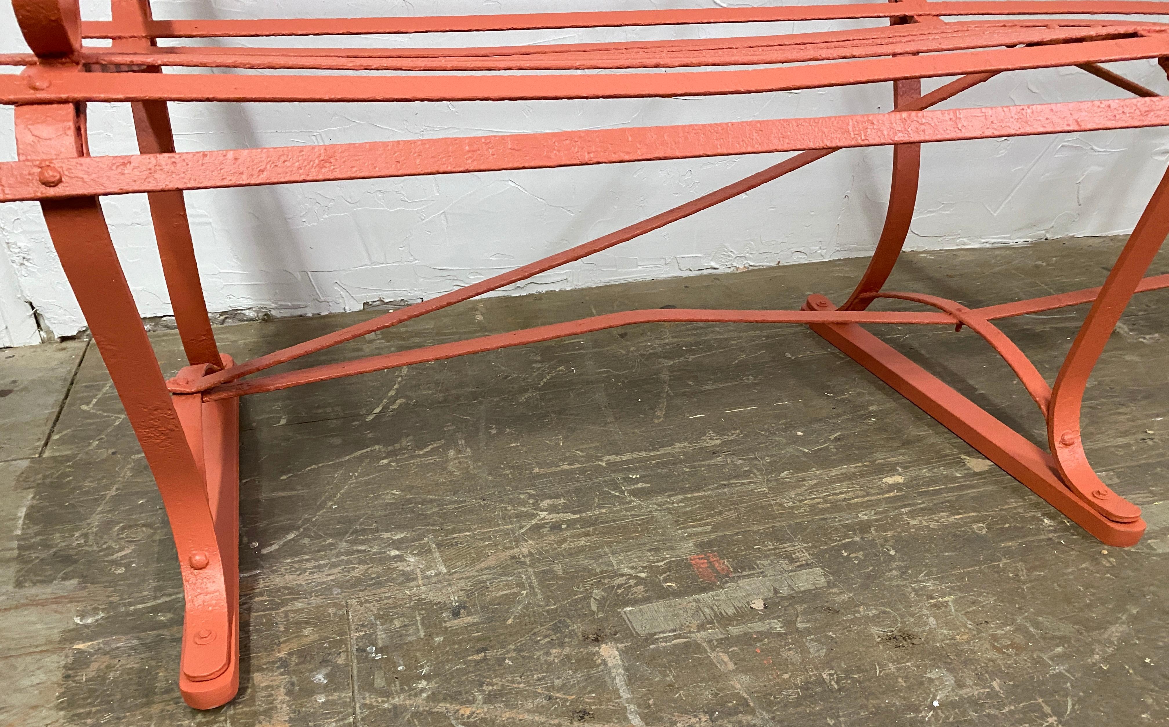 vintage outdoor benches