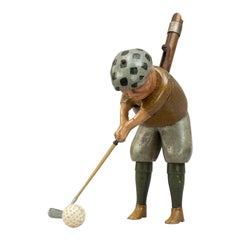 Antique Parlour Golf Toy, Tommy Green by Schoenhut, Philadelphia