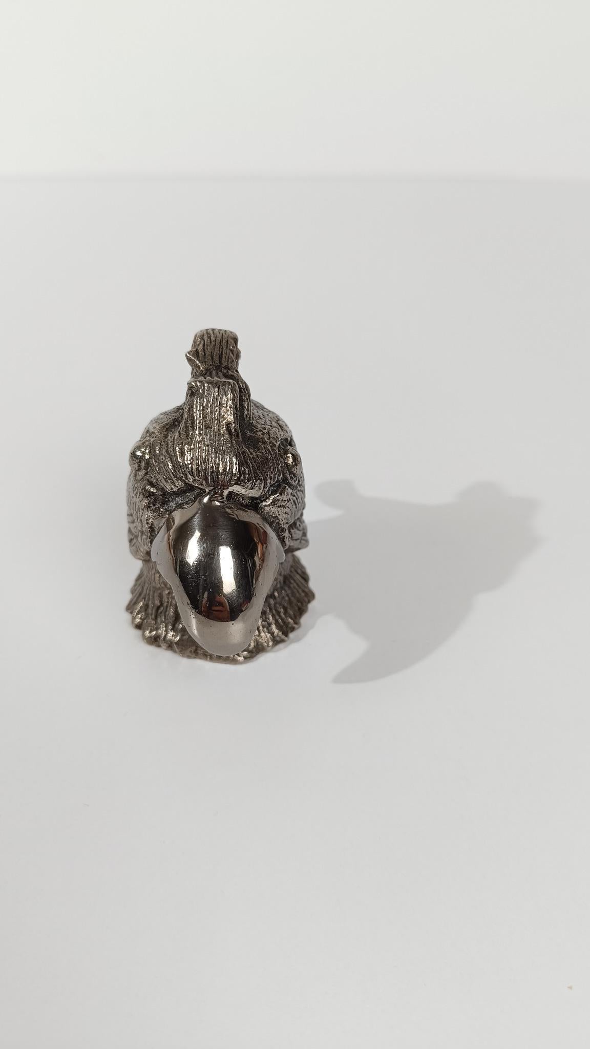 Décapsuleur tête de perroquet vintage style Gucci, A Silver, 70s en vente 8