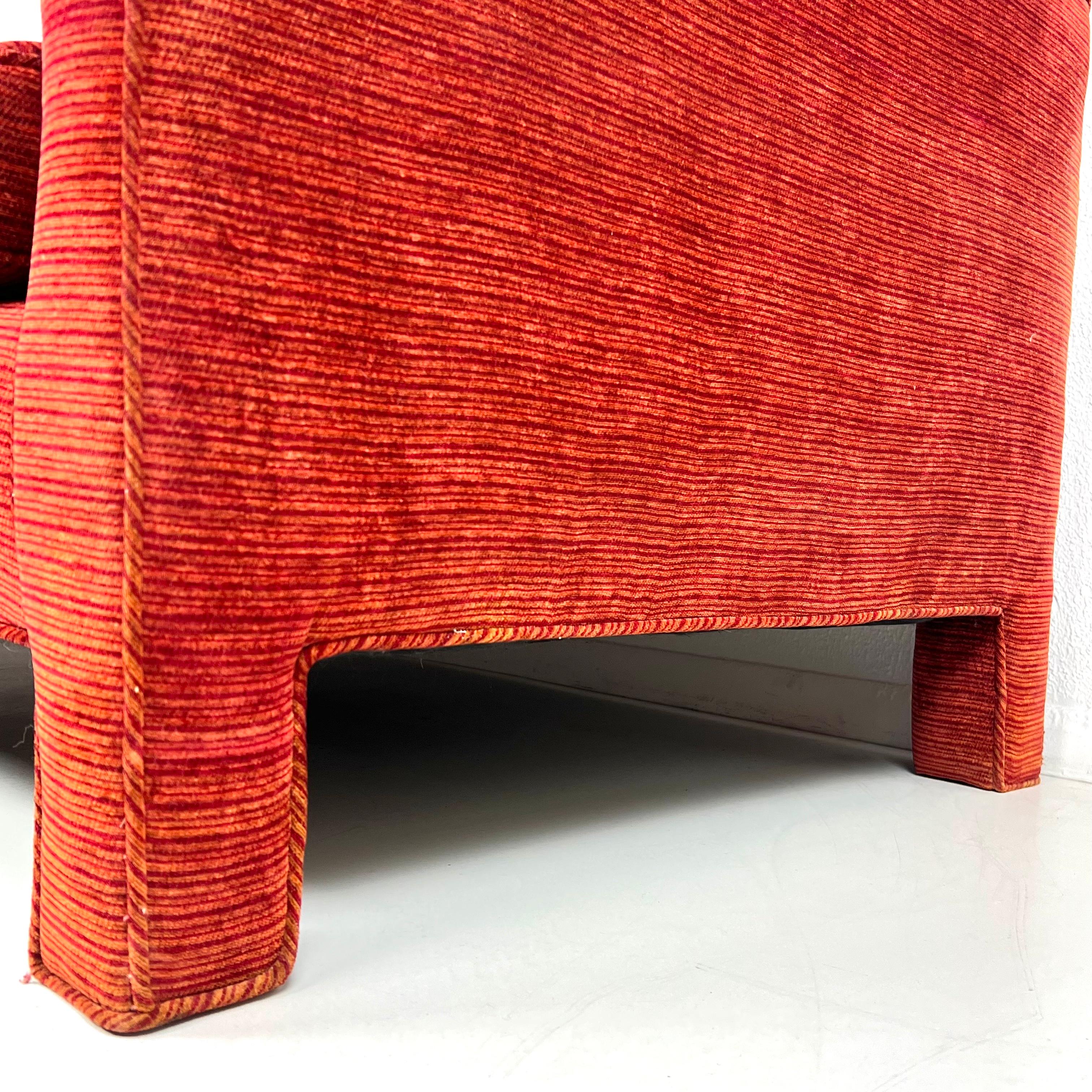 Vintage Parsons Loveseat in the Style of Milo Baughman 2