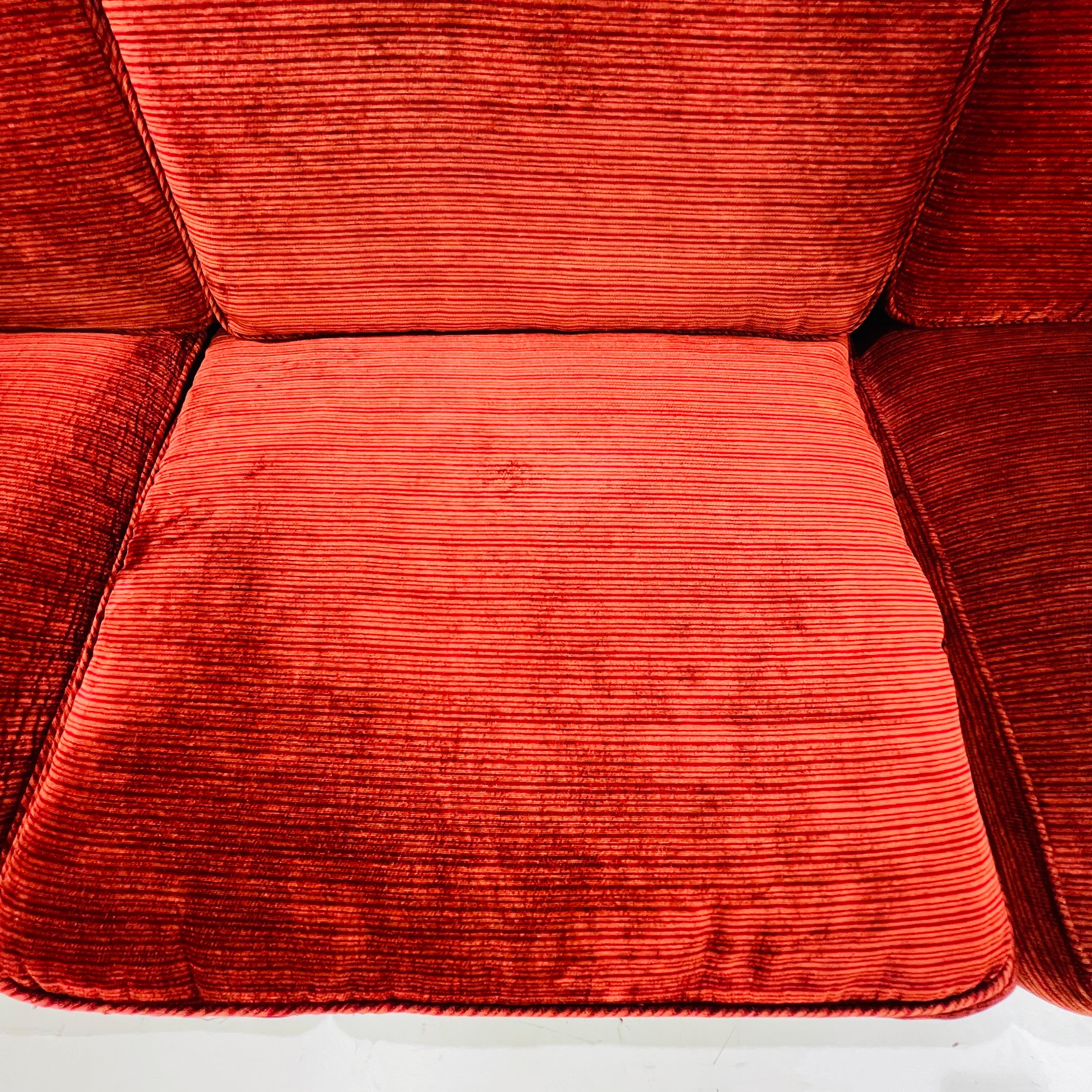 Vintage Parsons Sofa in the Style of Milo Baughman 5