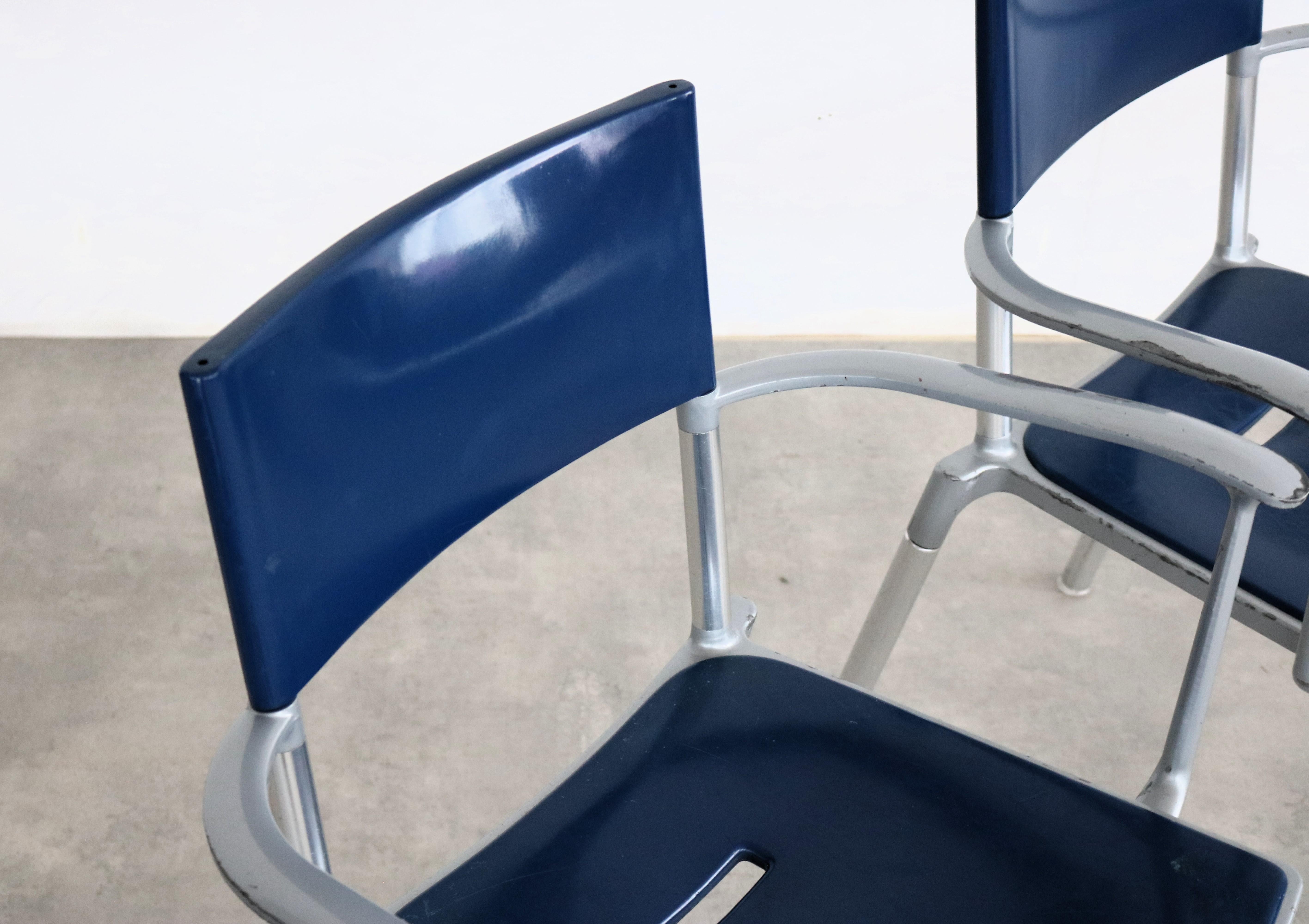vintage party chairs  Blitz  Segis Italy  90s For Sale 4